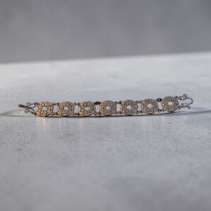 Vintage Antique Silver Finish Bracelet